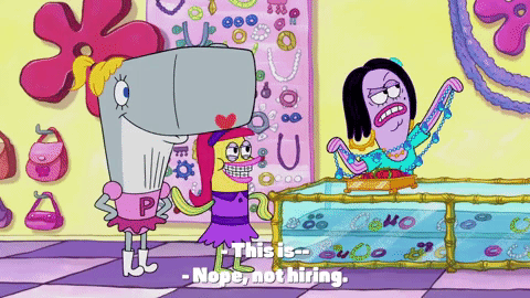 season 9 mall girl pearl GIF by SpongeBob SquarePants