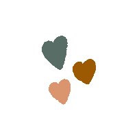 shankennedy_ hearts boho neutral kennedy Sticker