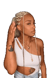 Come Again Black Girl Sticker by NOIRE