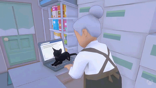 Black Cat Loop GIF by Xbox