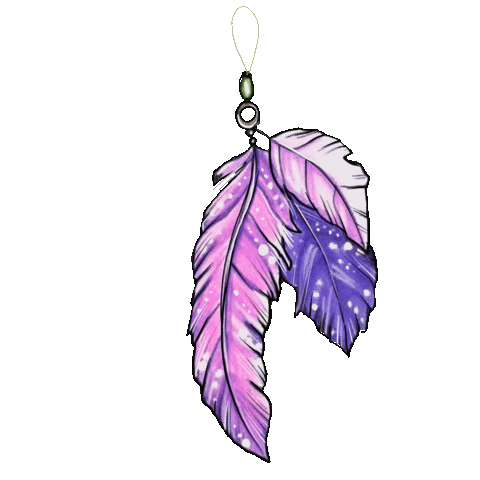 Feather Перо Sticker