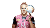 Malin Aune Spin Sticker by Vipers Kristiansand
