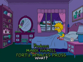 sleepy lisa simpson GIF