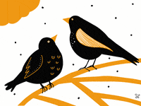 Illustration Orange GIF by scholzydesign