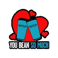 Heart Love Sticker by BaristaBarNI