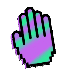 Hand Pointer Sticker by Morrow  - The Creative Club