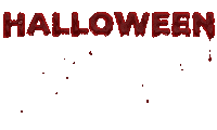 Halloween Dripping Sticker by MULTI AWESOME STUDIO