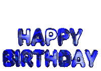 Happy Birthday Sticker