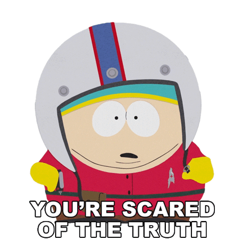 S8E4 You Are Scared Sticker by South Park