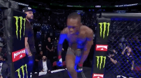 Israel Adesanya Sport GIF by UFC