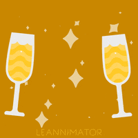 Celebrate New Year GIF by Leannimator