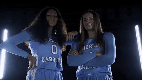 North Carolina Point GIF by UNC Tar Heels