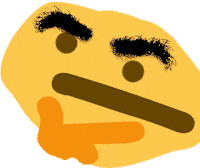 Thinking Discord Sticker