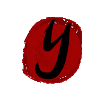 Lettering Blood Sticker