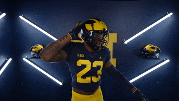 Go Blue College Football GIF by Michigan Athletics