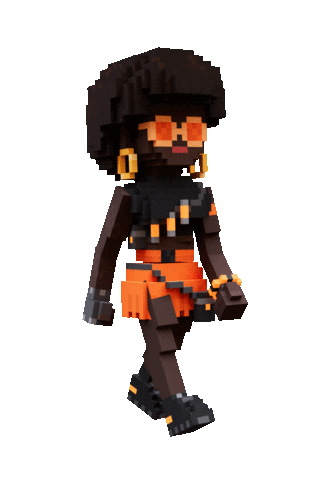 ledger_official giphyupload crypto walking metaverse Sticker