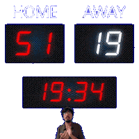 19 Away Sticker