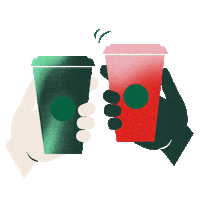 Christmas Coffee Sticker by Starbucks APAC