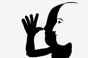 Shadow Make Fun Of GIF by Barbara Pozzi