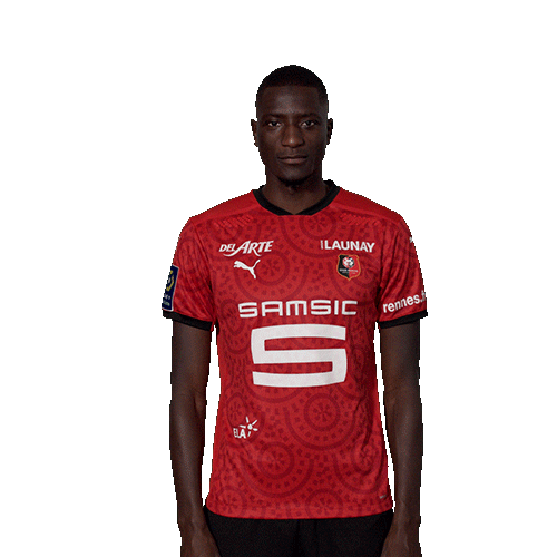 Serhou Guirassy Yes Sticker by Stade Rennais F.C.