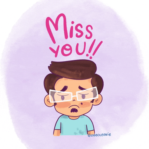 Miss You Love GIF by Doodlernie