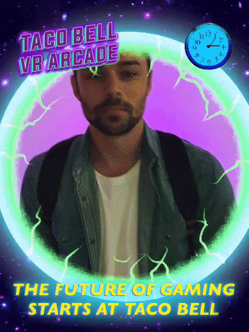 vrarcade GIF by Taco Bell VR Arcade