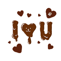 Chocolate Love Sticker by Q-pot.