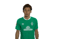 Yuya Osako Football Sticker by SV Werder Bremen