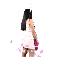 Bunny Sofia Sticker by Open Plaza