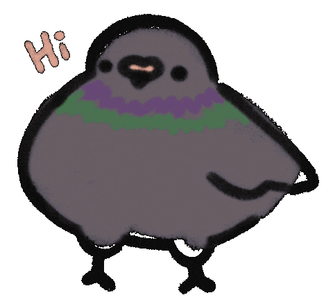 Bird Pigeon Sticker