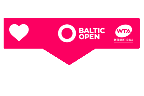 Wta International Sticker by Baltic Open Tennis