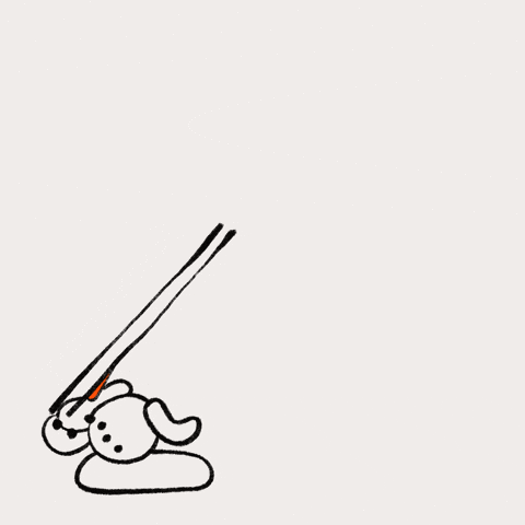 leonkuki snow winter jump bounce GIF