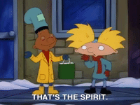 hey arnold nick splat GIF