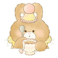 ふわくま Sticker by fuwakuma.yuco