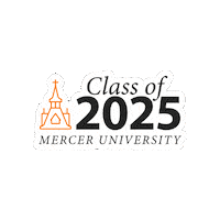 Mercer Bears Graduation Sticker by Mercer University