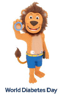 Type 1 Mascot Sticker by Medtronic Diabetes