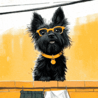 Dog Home GIF by Terry Toto