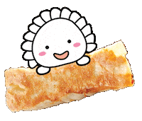 Pot Sticker Sticker by Ba Fang Dumpling