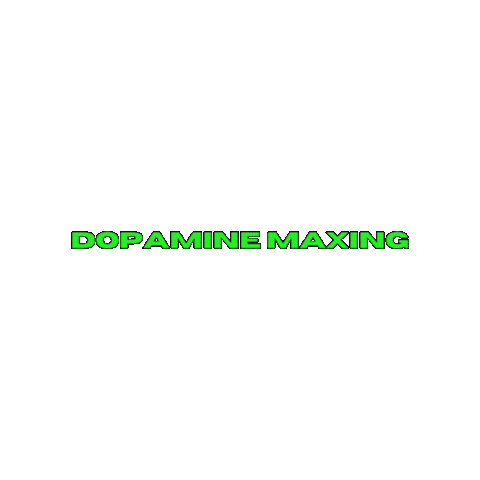 Healthylifestyle Dopamine Sticker by Bold Ape