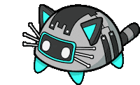 Catlite Sticker by Zudenken Games