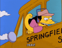 Excited Season 3 GIF by The Simpsons