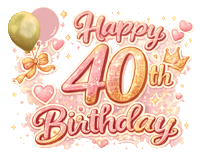 Celebrate Happy Birthday Sticker