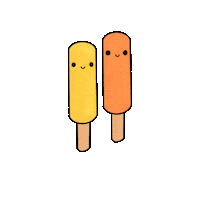 StickgirlProductions love food summer yummy Sticker