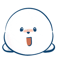 Excited Bounce Sticker