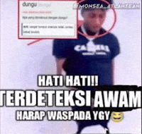 Fool Caution GIF