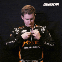 matt tifft nascar driver reactions GIF by NASCAR