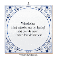 Spreuk Trots Sticker by Tegelspreuken.nl