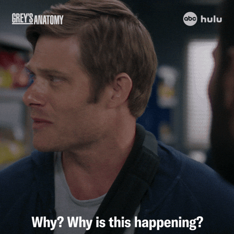Why Is This Happening Greys Anatomy GIF by ABC Network