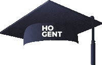 Hat Graduation Sticker by HOGENT