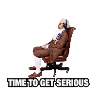 Serious Lock In Sticker